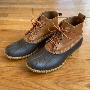 LL Bean Duck Boot 6" L.L. Bean Made in Maine USA Rain Snow Hiking Men's Size 10